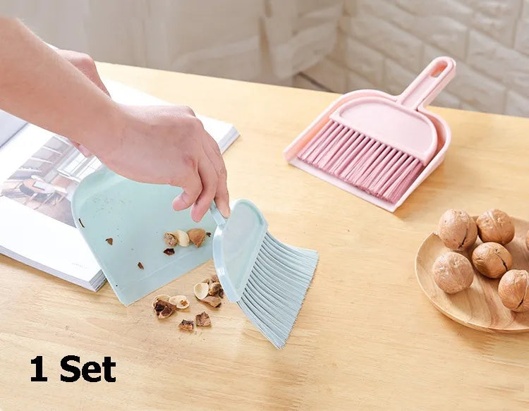 Mini Table Cleaning Brush and Dustpan Set