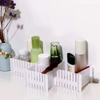 Pack of 4 Plastic Drawer Dividers – Adjustable DIY Partition Boards for Cabinets & Wardrobes