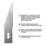 Pen Knife | Detail Precision cutting tool | Paper , model making , etching , carving cutter with 6 Blades + 1 Handle