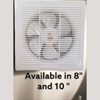 Ventilating Exhaust Fan, Double Action - 10" & 12" Pure Copper