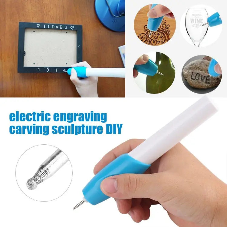 Electric Engraving Pen Tool for Metal Wood Glass and Plastic