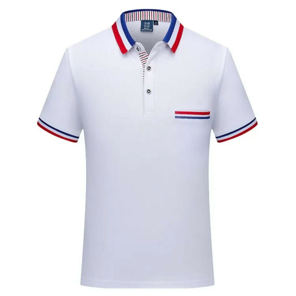 Premium Cotton Polo Shirt, Breathable Long-Staple Fabric, forUnisex