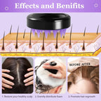 Scalp Massager Shampoo Brush Silicone Hair Wash Tool