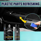 Ouhue Plastic Refreshing Nano Coating, Advanced Car Interior And Exterior Plastic Restorer