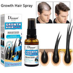 Disaar Vegan Ginseng Root Hair Growth Spray (30ml, DS4002): Natural Strengthener & Anti-Hair Loss Treatment