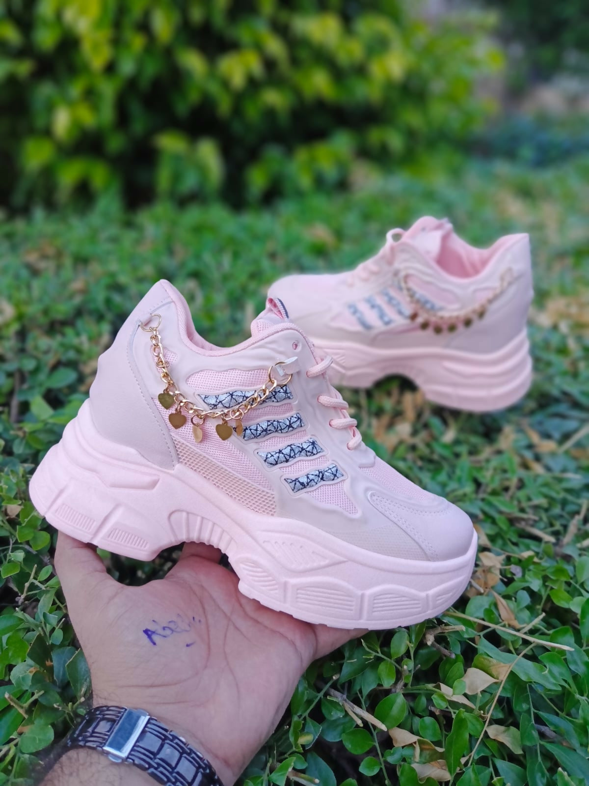 Ladies High Sole Joggers