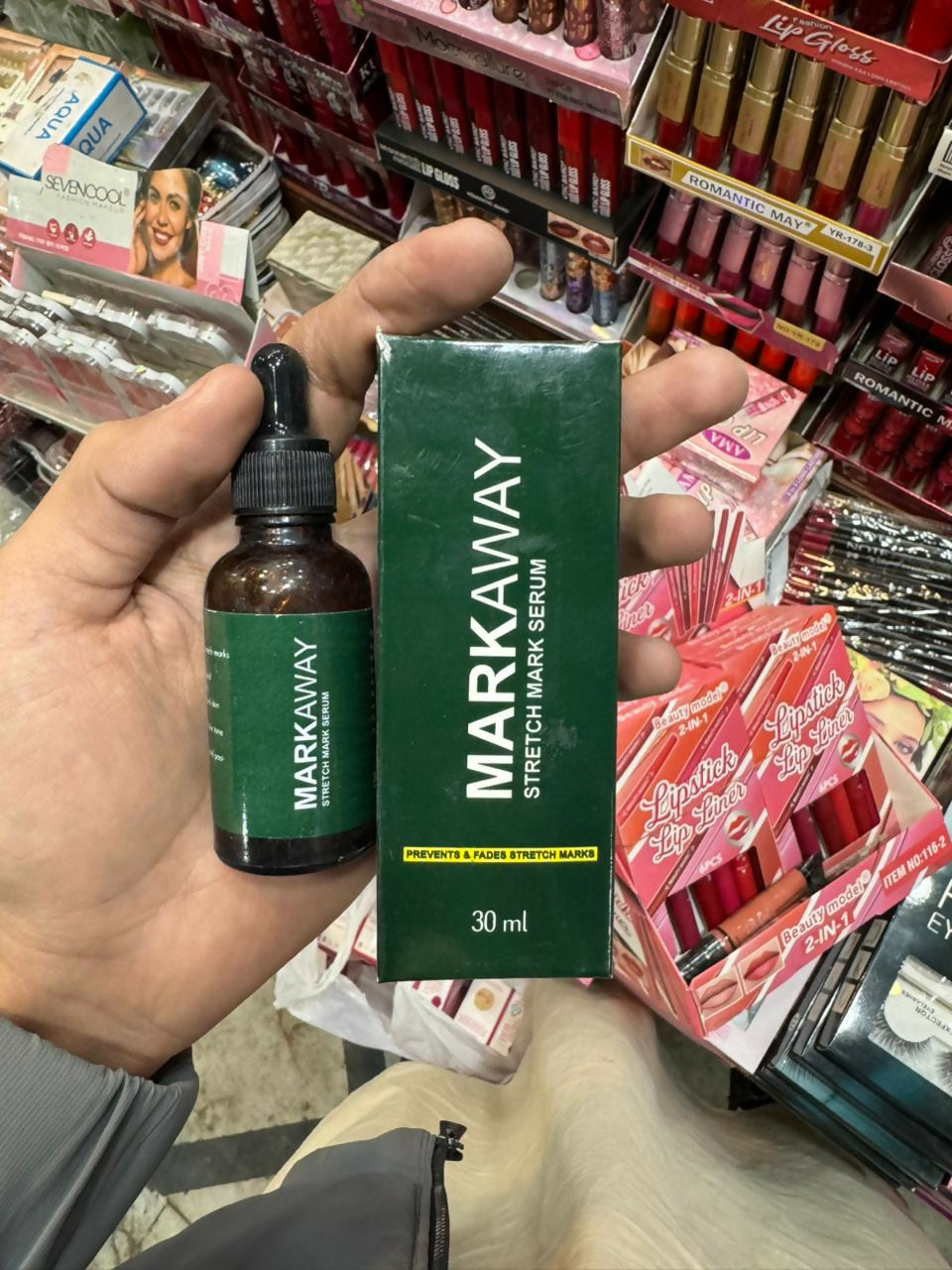 Markaway Advanced Stretch Mark Serum – Clinic-Tested Formula for Prevention & Fading | Retinol, Hydroquinone, & AHA/BHA-Free