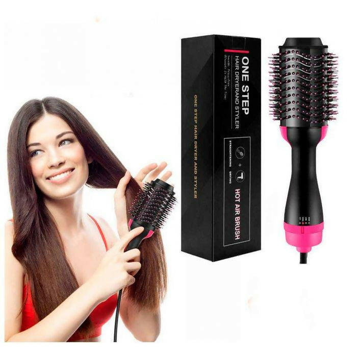 2-in-1 Hair Dryer & Styling Brush