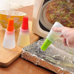 Portable Silicone Oil Bottle with Brush – Refillable Oil Dispenser for Baking, Cooking & BBQ SEO Description: Make cooking, baking, and grilling easier with this Portable Silicone Oil Bottle with Brush. The flexible silicone bottle provides co