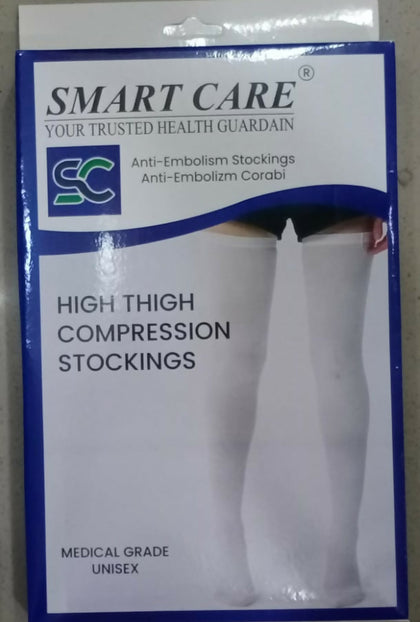 Smart Care High Thigh Compression Stockings