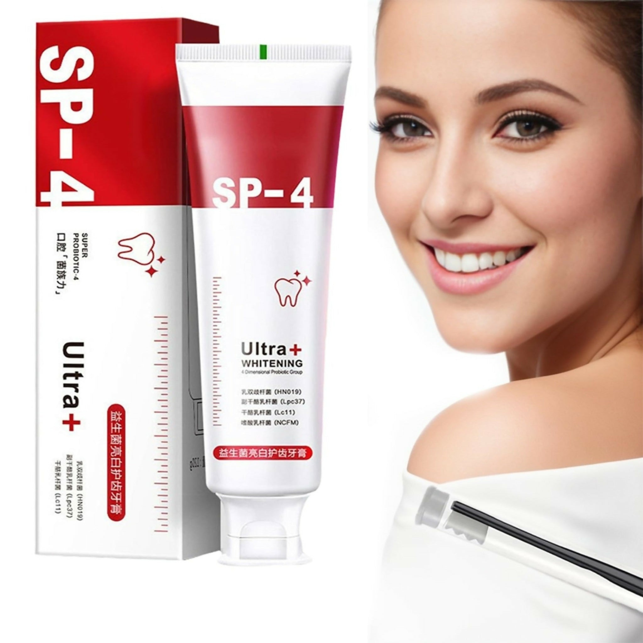 Yayashi SP-4 Ultra Whitening Toothpaste 150ml – Probiotic Stain Remover for Bright, Healthy Teeth