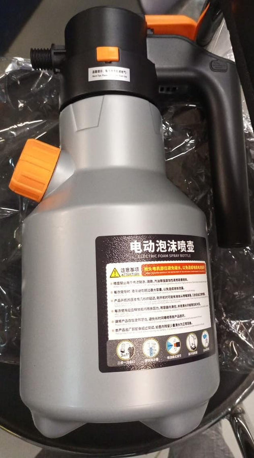 2L Handheld Electric Foam Sprayer Rechargeable Car And Home Cleaner