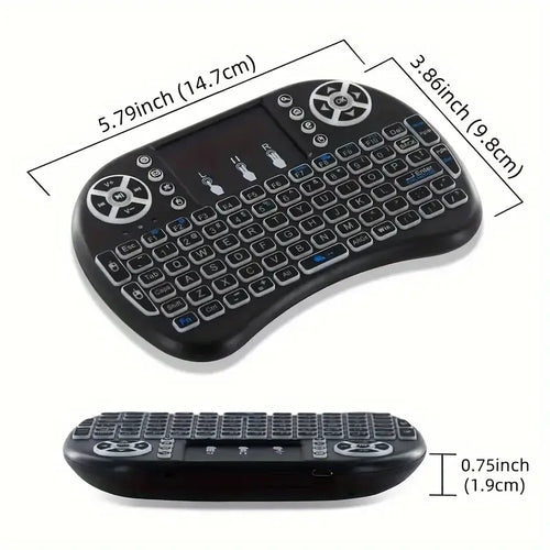 i8 2.4G Mini Wireless Keyboard with Touchpad