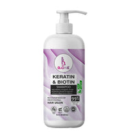 B.ONE Keratin Shampoo 360ml, Smooth, Frizz-Free Hair