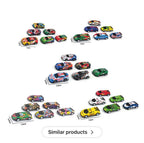 Car, Alloy Mini Diecast Car Toy - 24 Pieces