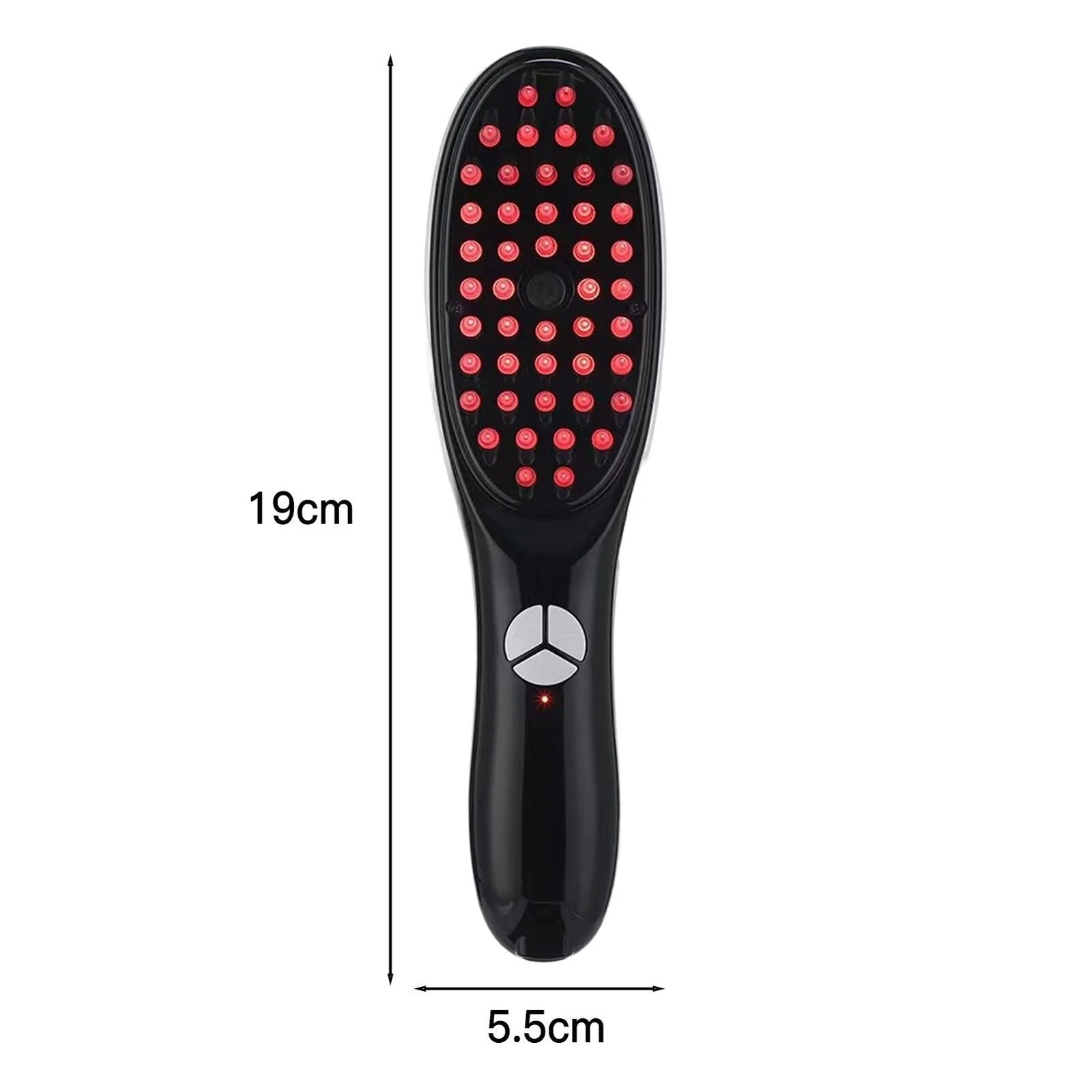 Electric Massage Comb with Light Therapy & Spray Function