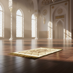 Children’s Printed Velvet Prayer Mat Travel Friendly 60 × 42 Cm