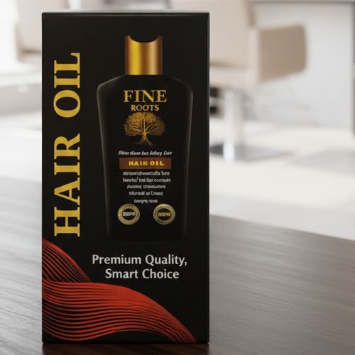 Fine Roots Hair Oil – Healthy Scalp & Strong Hair 120ML