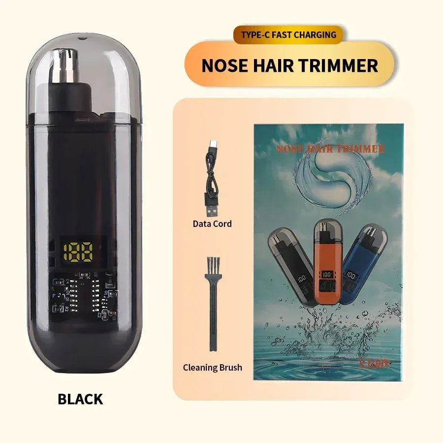 Rechargeable Nose Trimmer Designed Safe, Quick And Effortless for  Hair Removal