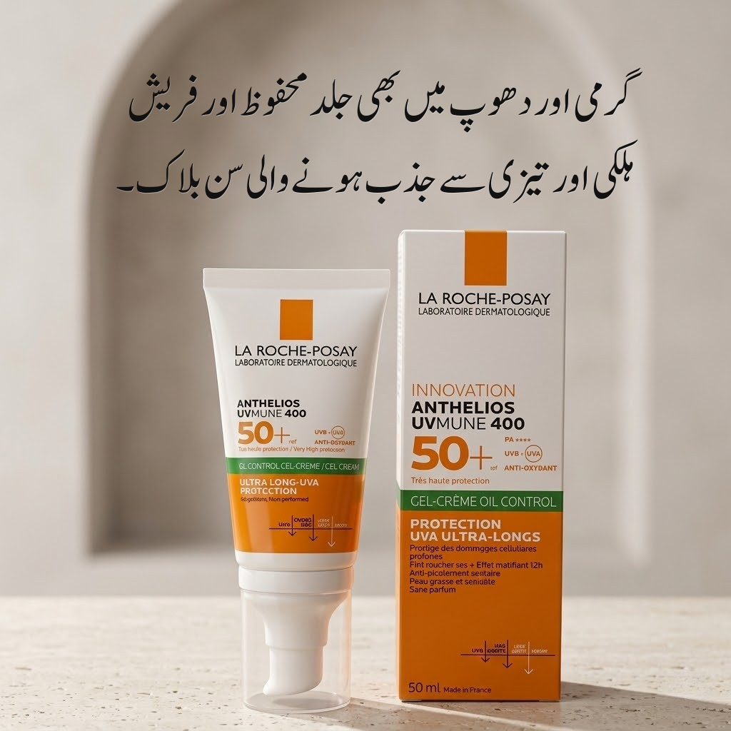 La Roche Posay SPF 50+ Broad Spectrum Sunscreen Cream, for All Skin Types