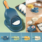 2-in-1 Dumpling Maker Press, Dough Flattener & Sealing Mould