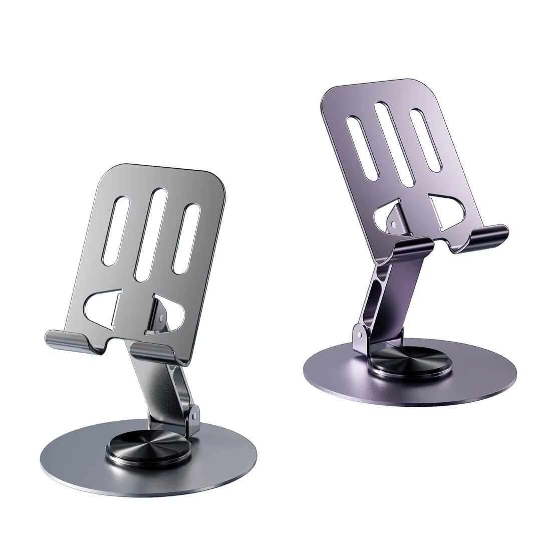 Mobile Stand, Adjustable Desktop, Mobile and Tablet Stand Stainless Steel