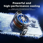 Cooling Fan, MEMO CX07 Mobile Phone Magnetic, Heat Absorber Radiator for iPhone and Android