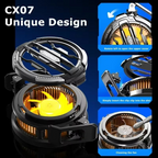 Cooling Fan, MEMO CX07 Mobile Phone Magnetic, Heat Absorber Radiator for iPhone and Android