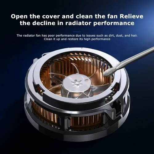 Cooling Fan, MEMO CX07 Mobile Phone Magnetic, Heat Absorber Radiator for iPhone and Android