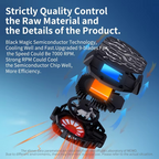 MEMO DL05 Portable Semiconductor Phone Cooler Fan, Cooling Device, Multi-Function Gaming