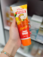 Liru Orange Facial Cleanser, Vitamin C + E Brightening Face Wash 120ml
