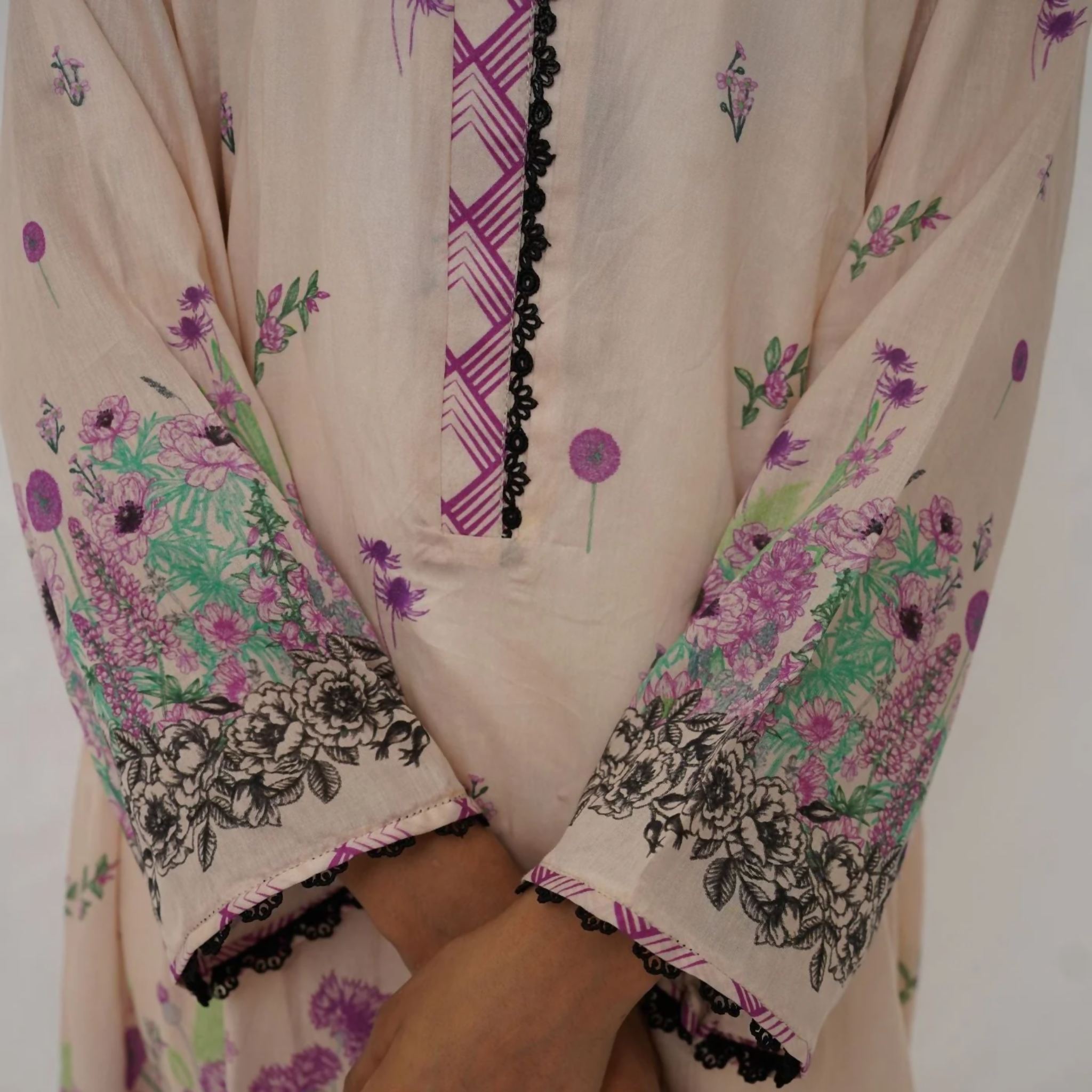 Digital Printed Lawn