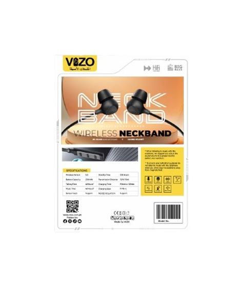 Neckband, Vizo Kung Fu X2 Bluetooth v5.1  with Type C Charging