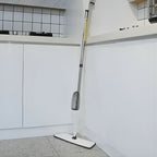 Magic Spray Flat Mop, Microfiber 360° Swivel Cleaning System, for Home Use