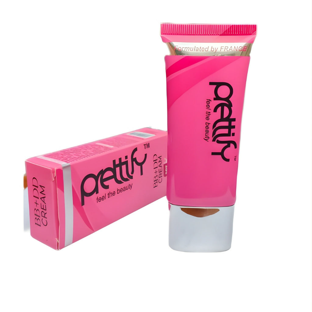 Prettify BB Glow, Light Beige, Skin Perfecting Coverage, for all skin types