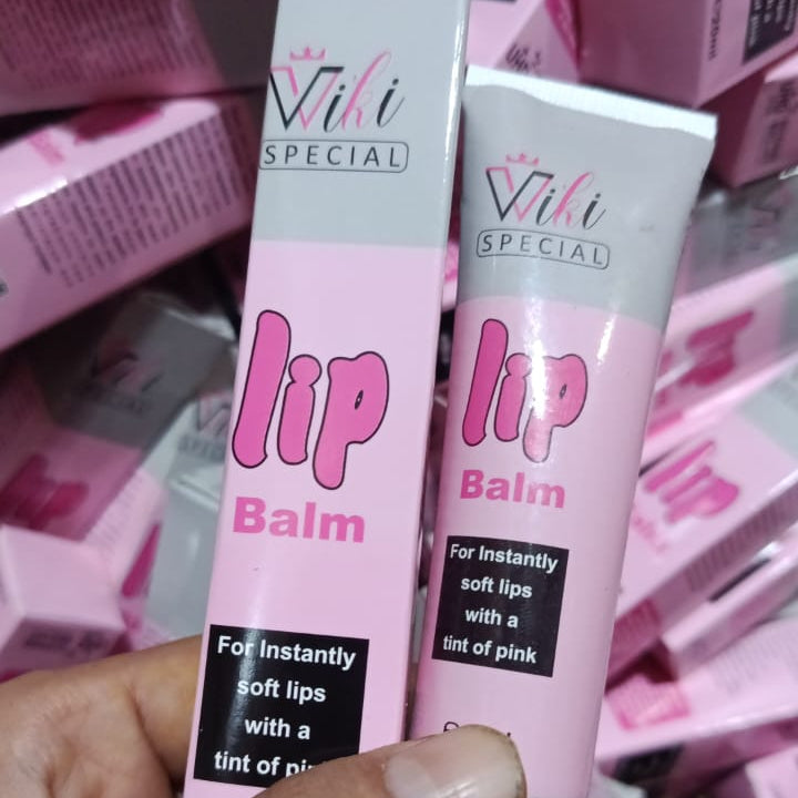 Wiki Special Natural Pink Lip Balm, Instant Softness, Long-Lasting Moisture & Nourishing