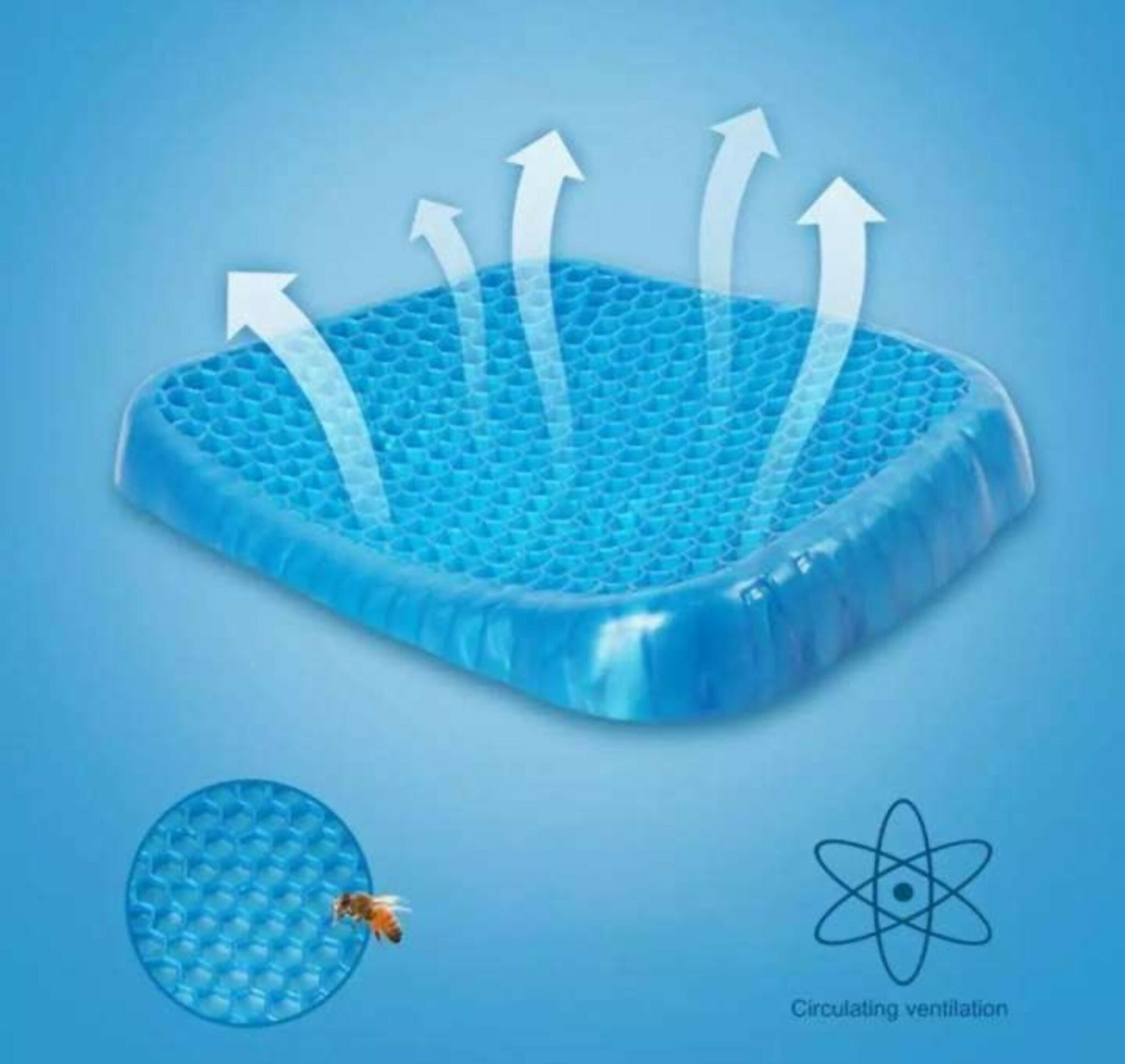 Non Slip Egg Sitter Gel Seat