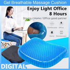 Egg Sitter Honeycomb Gel Seat Cushion, Pressure Relief Chair Pad