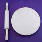 Acrylic Rolling Pin and Non-Slip Board Set, Professional Baking Tool