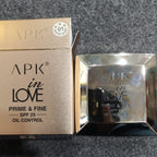 APK In Love Prime And Fine SPF 25 Oil Control Powder Providing Smooth Finish With Sun Protection - 20g