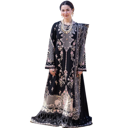 Luxury Lawn Suit, Embroidered Shirt with Dupatta & Trouser Set - Ready to Wear