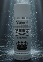 Yardlie Professional CREEDY EVENTS Perfume Body Spray (150ml): Elite, Aromatic Fougere Deodorant for Men.