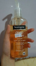 Neutrogena Deep Clean Gel Wash – Oil-Free Daily Facial Cleanser for Oily & Combination Skin (200ml)