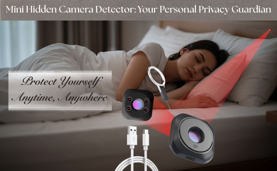 Wireless Hidden Camera Detector – Portable Anti‑Spy Bug Sweeper for Privacy Protection