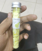 00 Pcs Disposable Flower Paper Soap With Portable Tube Multi Color Travel Sheets