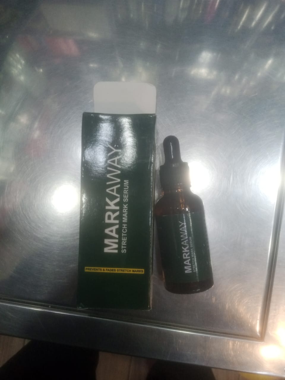 Markaway Stretch Mark Serum Herbal Formula for Scars & Skin Elasticity