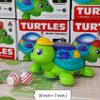 Blow The Ball Turtle Interactive Toy, Fun Interactive Play for Kids