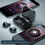 M10 TWS Wireless Bluetooth Earbuds – 9D Noise Reduction with Digital Display Charging Case