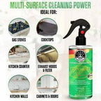 Kitchen Cleaner & Degreaser – Heavy Duty, Germ-Killing & Grease-Fighting Formula | THREE GUYS – German Engineered (250) ML