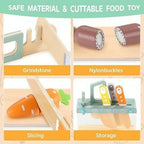 Wooden Kids Play Kitchen Set